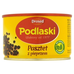 Pasztet podlaski z pieprzem 155g Drosed