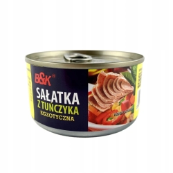 Sałatka z tuńczyka egzotyczna B&K 0,185 kg