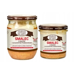 Smalec z mięsem i suszonymi pomidorami 500g Smak Górno