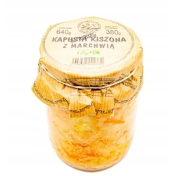 Kapusta Kiszona z Marchwią Nadwarciańskie Specjały 730 ml 640 g
