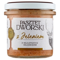 Pasztet Dworski wieprzowo-drobiowy z jeleniem 130 g