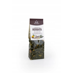 HERBATA ZIELONA AROMATYZOWANA SIARCZYSTEGO BACY BACÓWKA 90G