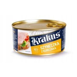 Konserwa Krakus Szyneczka z kurczaka 300 g 81% mięsa