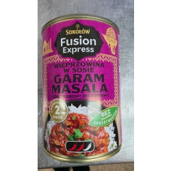 Wieprzowina w sosie Garam Masala 400g Sokołów Fusion Expres