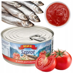 MK SZPROT W SOSIE POMIDOROWYM 320G