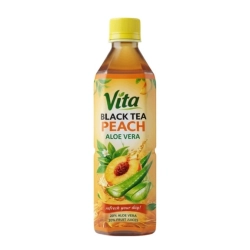 NAPÓJ Herbaciany Vita Aloe Vera black tea i brzoskwinią 500 ml