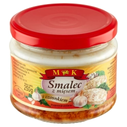 Smalec z mięsem i czosnkiem wieprzowy MK 250 g