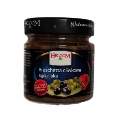 BRUSCHETTA 225ML SYCULIJSKA Z OLIWKAMI