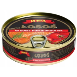 Łosoś w sosie pomidorowym MK 0,16 kg