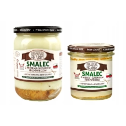 Smalec z mięsem i czosnkiem niedźwiedzim 250g Smak Górno Skarby Podkarpacia