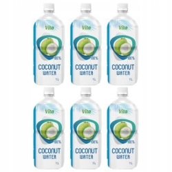 Woda kokosowa 100% niegazowana Vita 6 x 1L