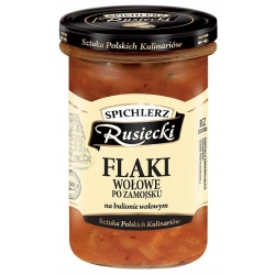 Flaki wołowe po zamojsku na bulionie wołowym Spichlerz Rusiecki