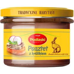 DROSED PASZTET Z KRÓLIKIEM (SŁOIK)160g