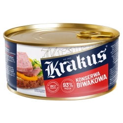 Konserwa mięsna Biwakowa wieprzowa Krakus 300g