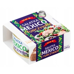 Sałatka Mexykańska z Tuńczykiem 160g MK Mexico