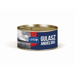 Konserwa wieprzowa Gulasz Angielski 70% 300g Łuków
