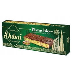 Czekolada mleczna Turrón z pistacją Inspired by Dubai 150 g