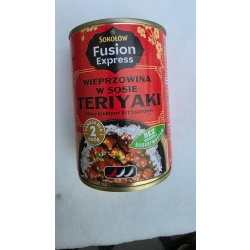 WIEPRZOWINA w sosie TERIYAKI 400G SOKOŁÓW EXPRESS