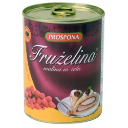 FRUŻELINA MALINA W ŻELU 380G PROSPONA FRUŻELINA MALINA W ŻELU 380G PROSPONA