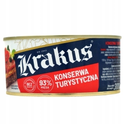 KONSERWA TURYSTYCZNA Krakus mielonka wieprzowa 300g :