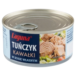 Laguna tuńczyk kawałki w sosie własnym 170 g