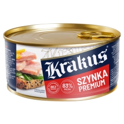 Szynka Premium w kawałku Krakus 300 g