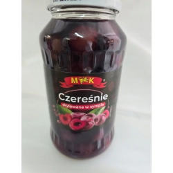 Czereśnie w syropie drylowane 680g MK