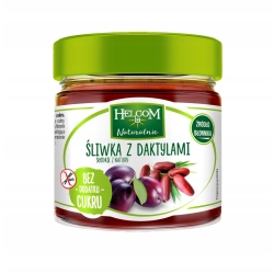 Pasta owocowa śliwka z daktylami 225ml HELCOM