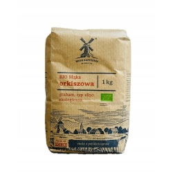 BIO Mąka orkiszowa Młyn Kopytowa typ 1850 ekologiczna 1000 g