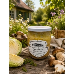 Kapusta naturalnie kiszona z borowikami 540g Borowy Dworek