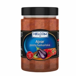 Pasta z bakłażanem i papryką w stylu bałkańskim Helcom Ajvar 327ml
