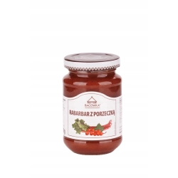 Dżem rabarbar z porzeczką 200g Bacówka Dżem rabarbar z porzeczką 200g Bacówka