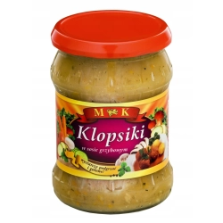KLOPSIKI W SOSIE GRZYBOWYM 500G Mk