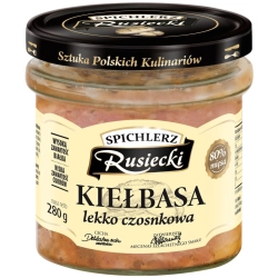 Kiełbasa lekko czosnkowa Spichlerz Rusiecki 280 g