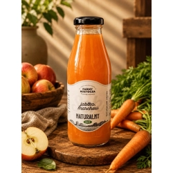 BIO sok jabłko ,marchew 250ml Farmy Roztocza NATURALNY