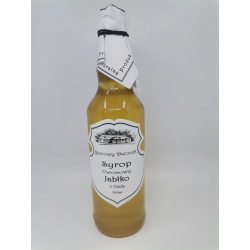 Syrop Jabłko z miętą 500ml Borowy Dworek