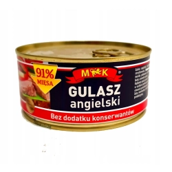 Konserwa MK Gulasz Angielski 300g bez konserwantów