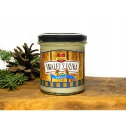 Smalec z dzika grzybowy smak 100% dziczyzny 265 g kabanos