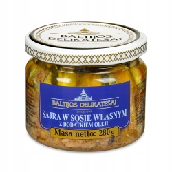SAJRA W SOSIE WŁASNYM Z DOD.OLEJU 280G PETROPAT