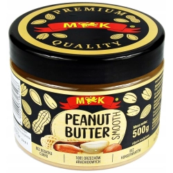Masło arachidowe Smooth gładkie MK Masło orzechowe 500 g Masło arachidowe Smooth gładkie MK Masło orzechowe 500 g
