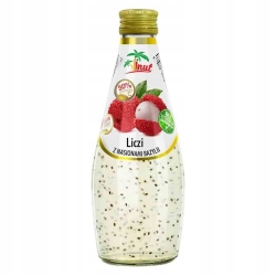 Napój liczi Z nasionami bazylii vinut, 290ML