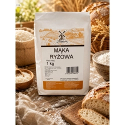 Mąka ryżowa 1kg Młyn Kopytowa bez glutenu