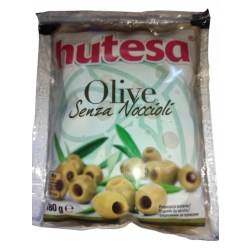 Oliwki zielone bez pestek w woreczku180g Hutesa