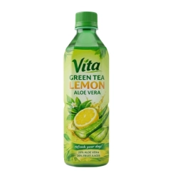 NAPÓJ ALOESOWY Vita Aloe z Miąższem Aloesu o smaku cytrynowym 500 ml