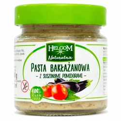 Pasta bakłażanowa z suszonymi pomidorami Helcom 190 g