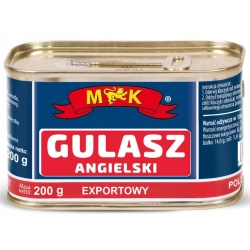 GULASZ ANGIELSKI EKSPORTOWY 200g konserwa puszka MK