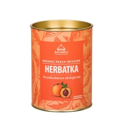 Herbatka Brzoskwiniowa Ekologiczna 100g Tuba Bacówka