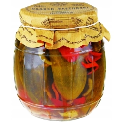 Ogórki Kaszubskie 730ml / 640g Nadwarciańskie