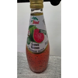 Napój Vinut Guawa Różowa z nasionami bazylii 290ml