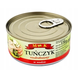 Tuńczyk rozdrobniony w wodzie MK 170 g MK 0,17 kg